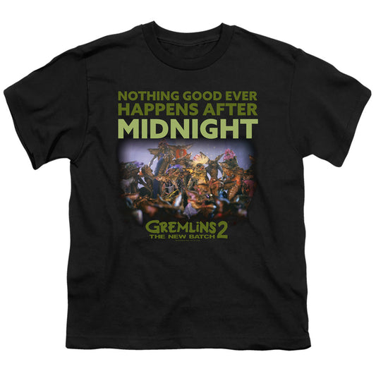 Gremlins 2 After Midnight Kids Youth T Shirt Black Officially Licensed