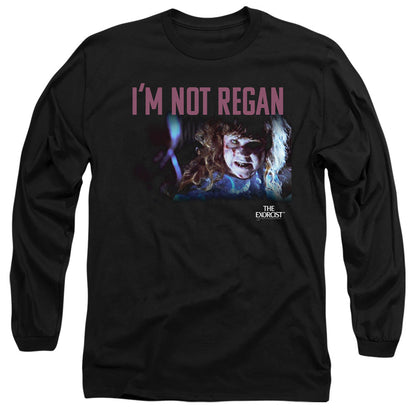 The Exorcist Your Mother Mens Long Sleeve Shirt Black Officially Licensed