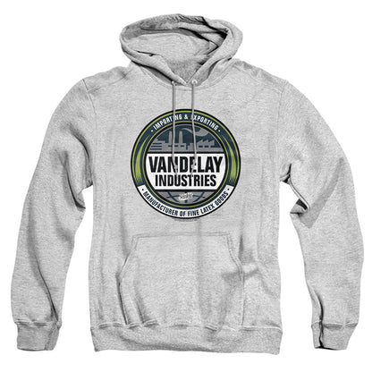 Seinfeld Vendelay Logo Mens Hoodie Athletic Heather
