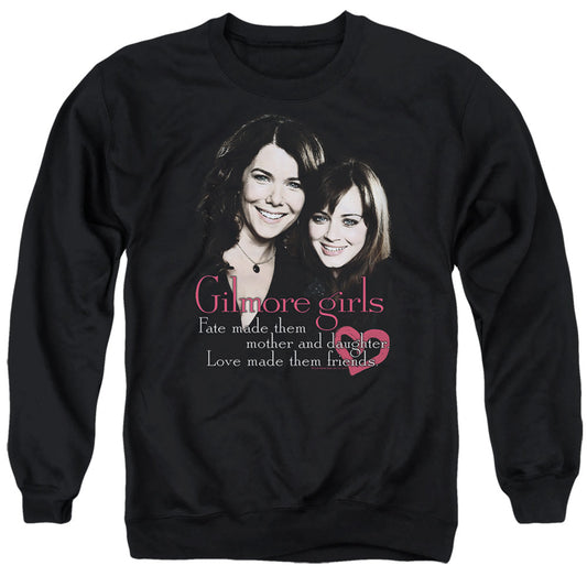 Gilmore Girls Title   Mens Crewneck Sweatshirt   Black   Lg