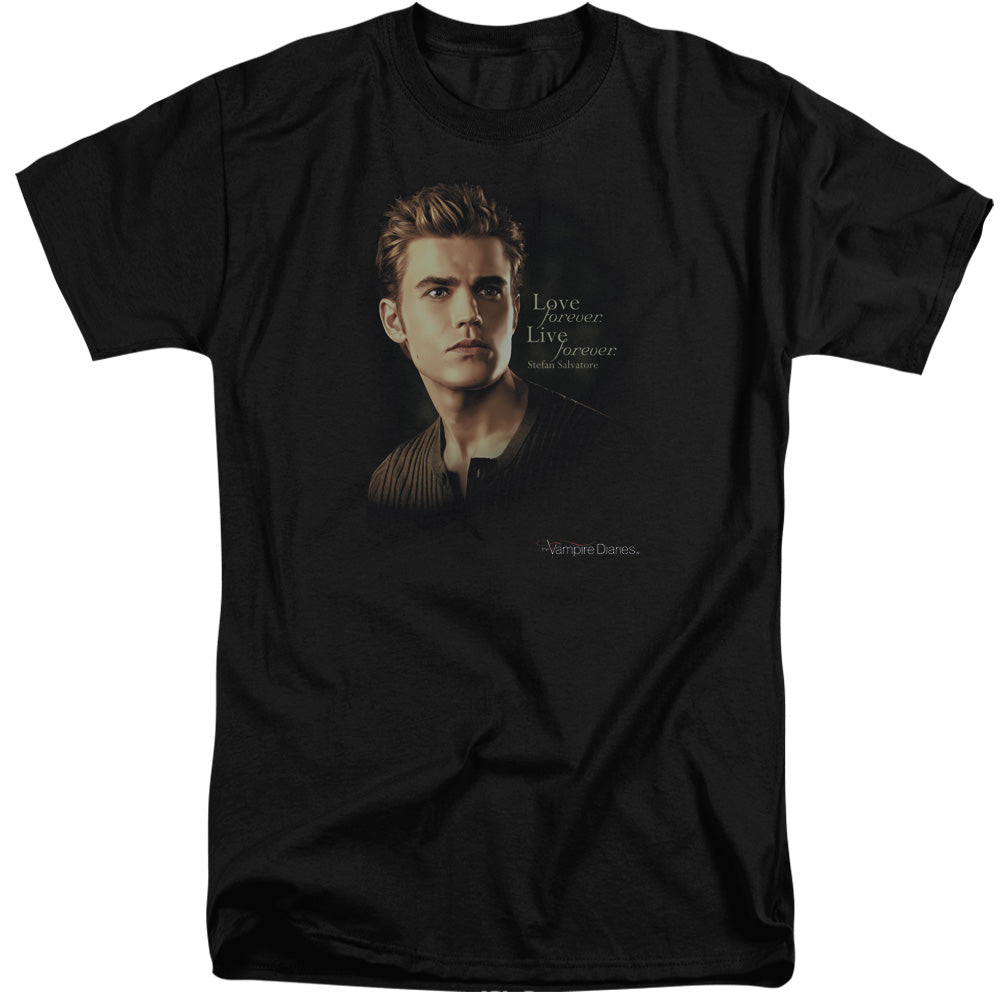 Vampire Diaries Forever Mens Tall T Shirt Black Officially Licensed