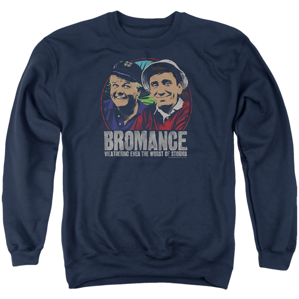 Gilligans Island Stormy Bromance Mens Crewneck Sweatshirt Navy