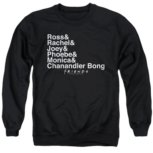 Friends Chanandler Bong Mens Crewneck Sweatshirt Black