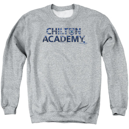 Gilmore Girls Chilton Academy Mens Crewneck Sweatshirt Athletic Heather Officially Licensed