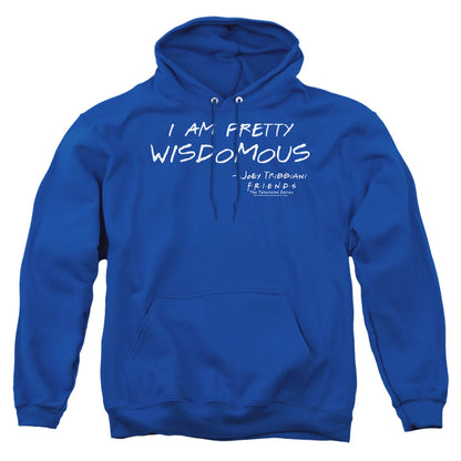 Friends Wisdomous Mens Hoodie Royal Blue