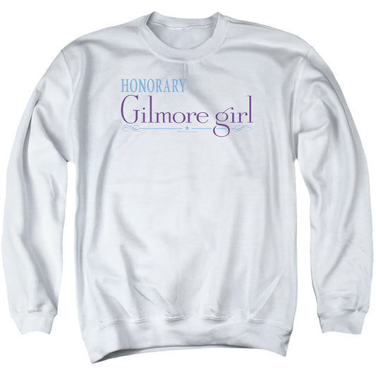 Gilmore Girls Honorary Gilmore Girl Mens Crewneck Sweatshirt White Officially Licensed