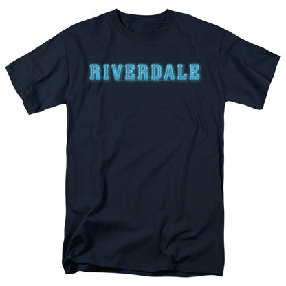 Riverdale Riverdale Logo Mens T Shirt Navy Officially Licensed