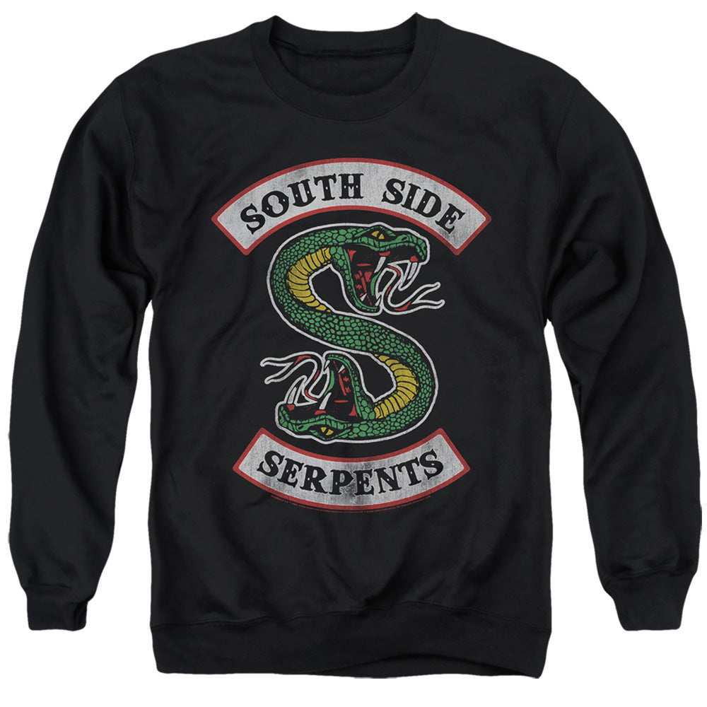 Riverdale South Side Serpent Mens Crewneck Sweatshirt Black
