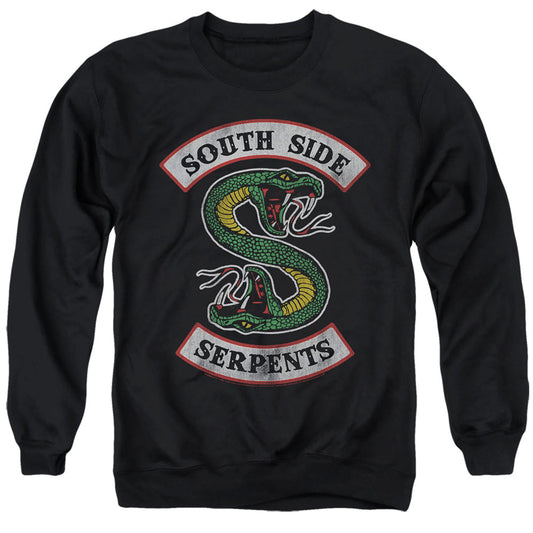 Riverdale South Side Serpent Mens Crewneck Sweatshirt Black