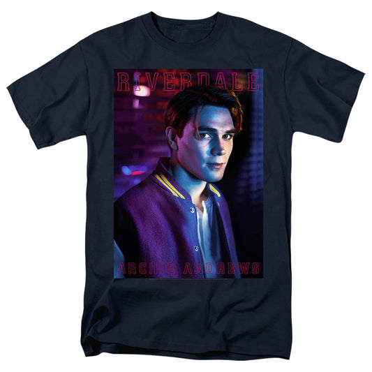Riverdale Archie Andrews Mens T Shirt Navy Officially Licensed