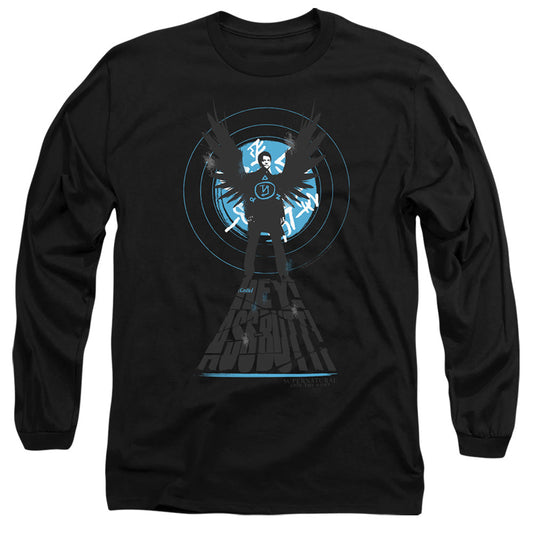 Supernatural Hey Ass Butt Mens Long Sleeve Shirt Black Officially Licensed