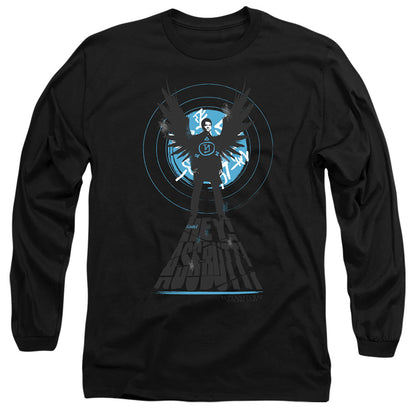 Supernatural Hey Ass Butt Mens Long Sleeve Shirt Black Officially Licensed