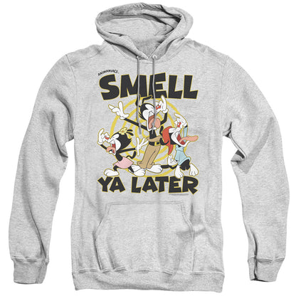 Animaniacs Ell Ya Later Mens Hoodie Athletic Heather Officially Licensed
