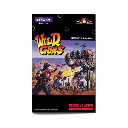 Wild Guns (Strictly Limited) (Super Nintendo)