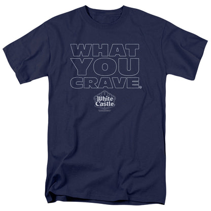 White Castle Craving Mens T Shirt Navy Officially Licensed