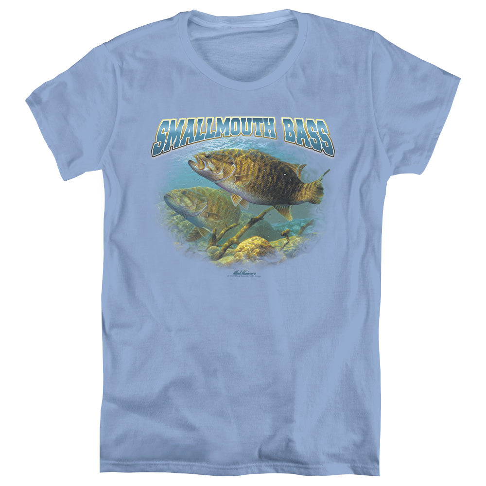 Wildlife Ganging Up Womens T Shirt Carolina Blue