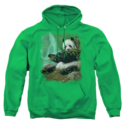 Wildlife Citizen Of Heaven On Earth Mens Hoodie Kelly Green