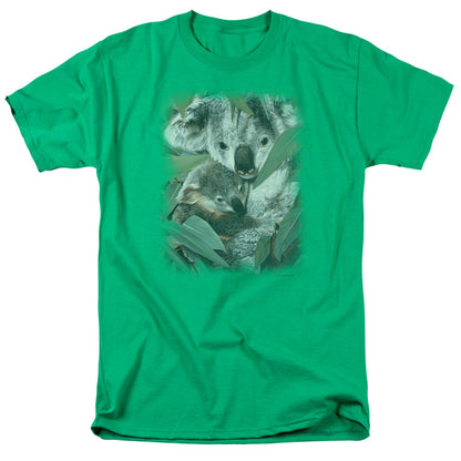 Wildlife Motherhood Mens T Shirt Kelly Green Officially Licensed