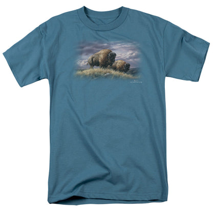 Wildlife Nomads Of The Plains Mens T Shirt Slate Officially Licensed