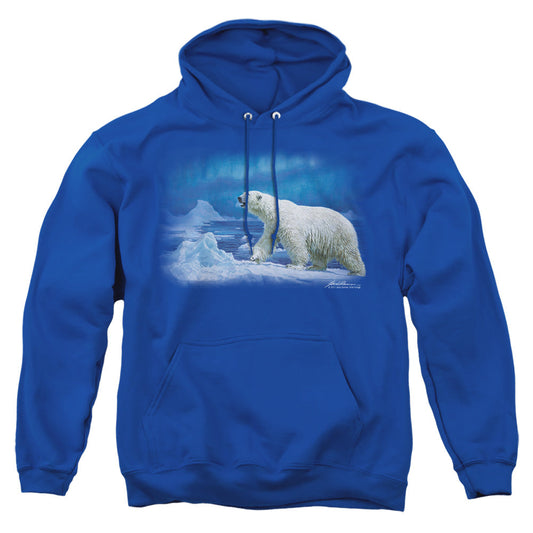 Wildlife Nomad Of The North Mens Hoodie Royal Officially Licensed