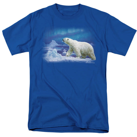 Wildlife Nomad Of The North Mens T Shirt Royal Blue Officially Licensed