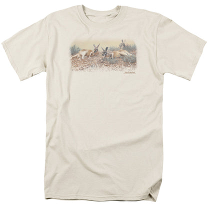 Wildlife Laid Back In The Outback Mens T Shirt Cream Officially Licensed