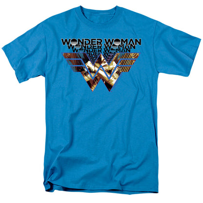 Wonder Woman 84 Eyes Mens T Shirt Turquoise Officially Licensed