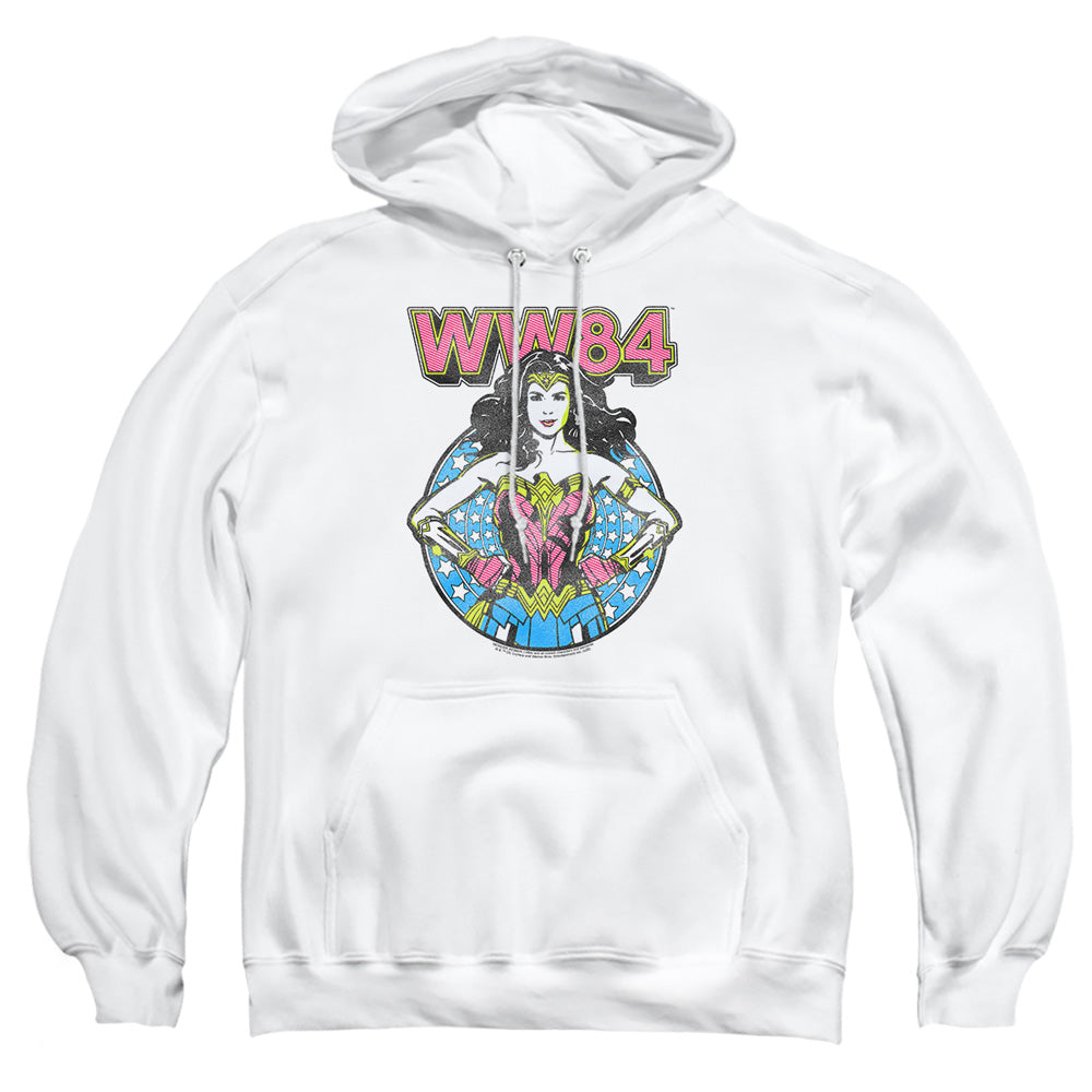 Wonder Woman 84 Star Circle Mens Hoodie White Officially Licensed