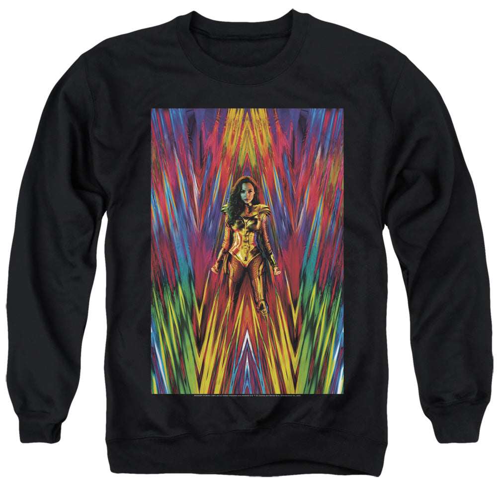 Wonder Woman 84 Ww84 Poster Mens Crewneck Sweatshirt Black Officially Licensed