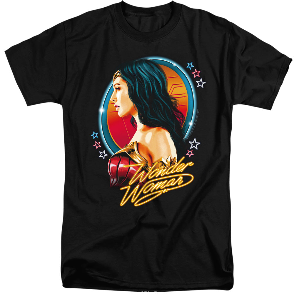 Wonder Woman 84 Warrior 84 Mens Tall T Shirt Black Officially Licensed