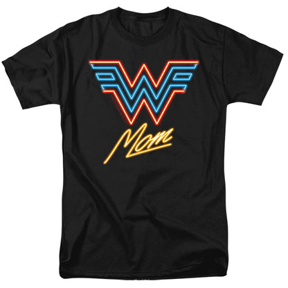 Wonder Woman 84 Wonder Mom Neon Mens T Shirt Black Officially Licensed