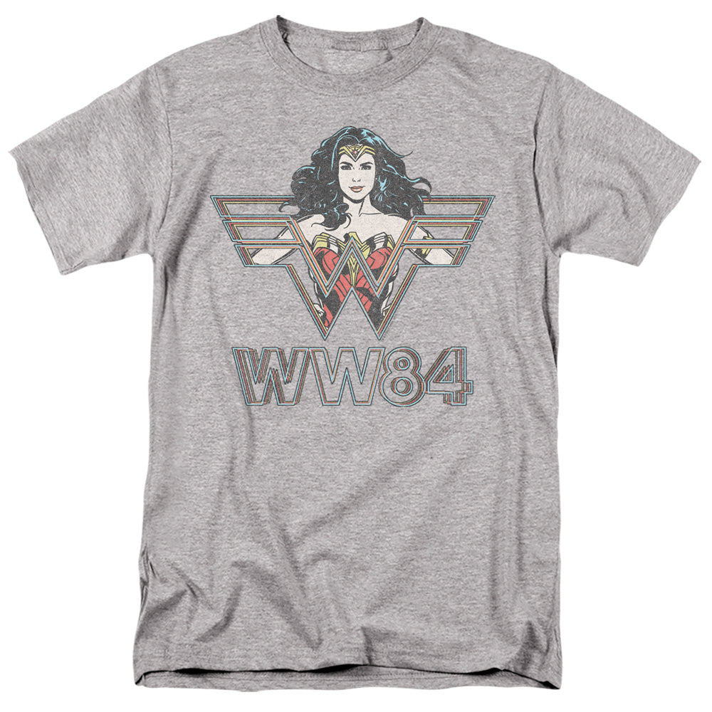 Wonder Woman 84 In Symbol Mens T Shirt Athletic Heather Officially Licensed