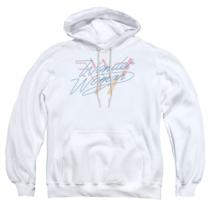 Wonder Woman 84 Wonder Fade Mens Hoodie White Officially Licensed