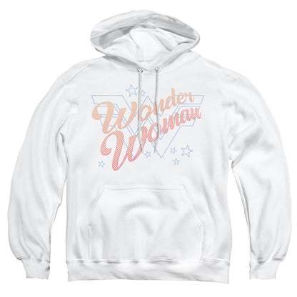 Wonder Woman 84 Wonder Lines Mens Hoodie White Officially Licensed
