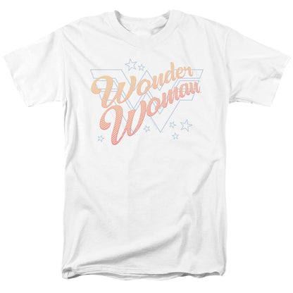 Wonder Woman 84 Wonder Lines Mens T Shirt White Officially Licensed