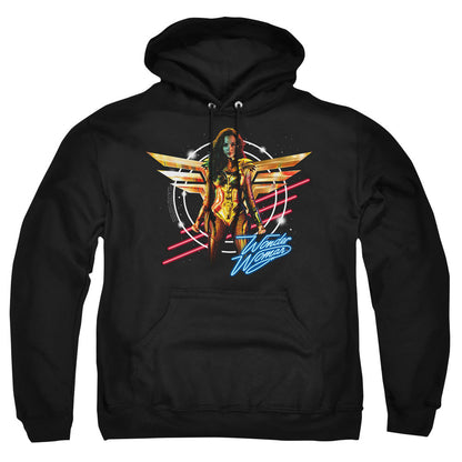 Wonder Woman 84 Space Poster Mens Hoodie Black Officially Licensed