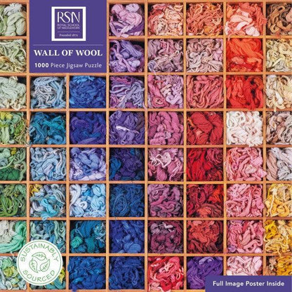 Wall of Wool 1000 Piece Jigsaw Puzzle Flame Tree