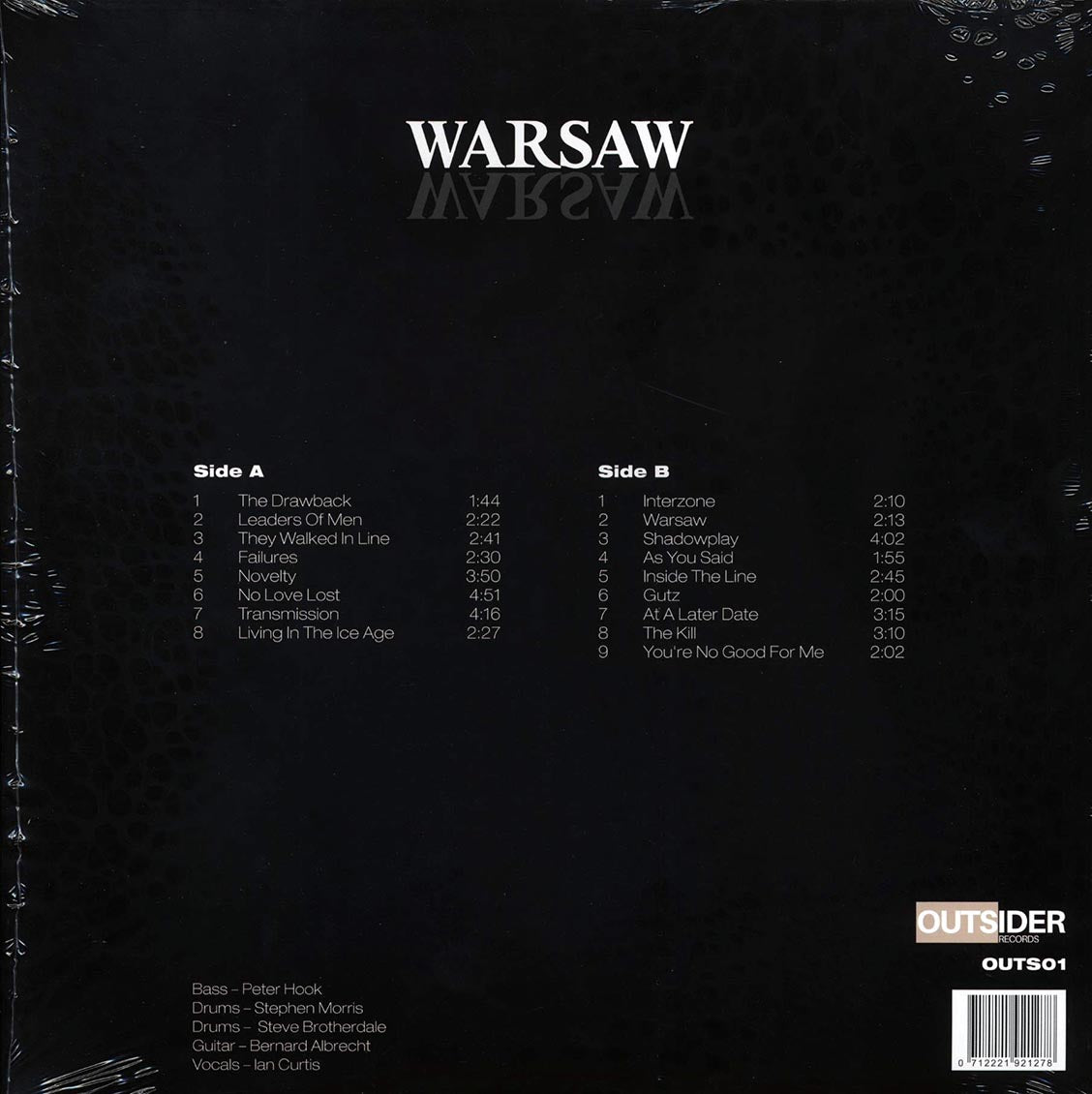 Warsaw - Warsaw [2021 Unofficial Limited Color] [New Vinyl Record LP]