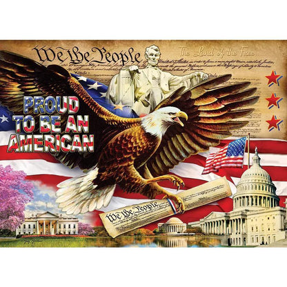 We the People 1000 Piece Jigsaw Puzzle Cobble Hill
