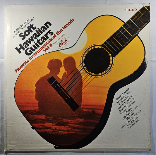 Webley Edwards - Soft Hawaiian Guitars [1968 Used Vinyl Record LP]