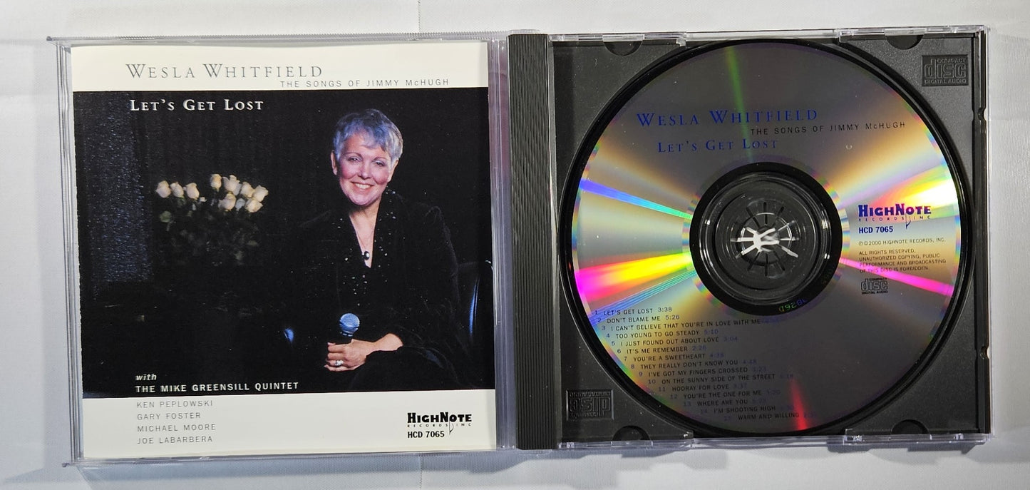 Wesla Whitfield - Let's Get Lost (The Songs of Jimmy McHugh) [2000 Used CD]