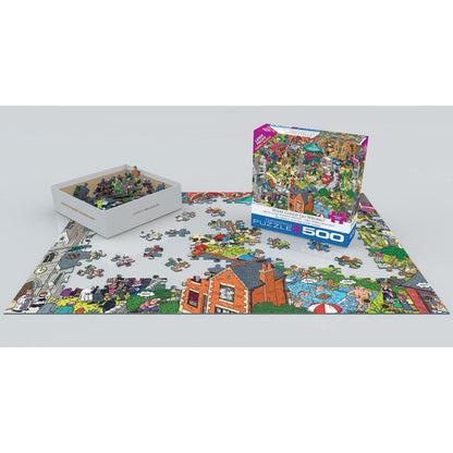 What Could Go Wrong? 500 Piece Jigsaw Puzzle Eurographics