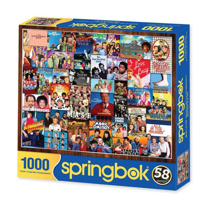 What's On TV? 1000 Piece Jigsaw Puzzle Springbok