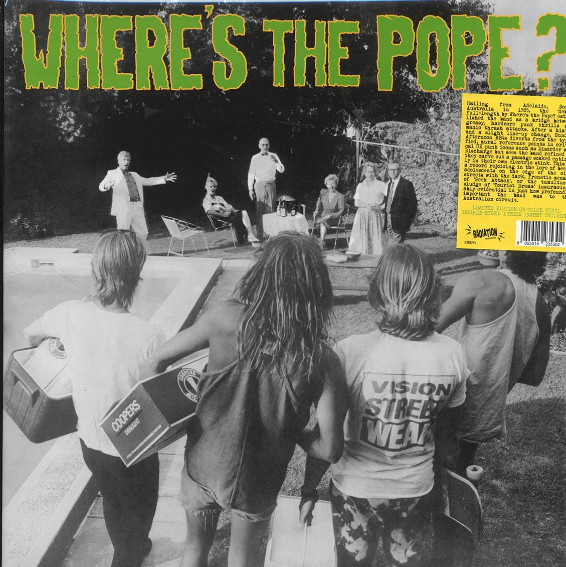 Where's the Pope? - Sunday Afternoon BBQ's [2023 Reissue Limited Green] [New Vinyl Record LP]