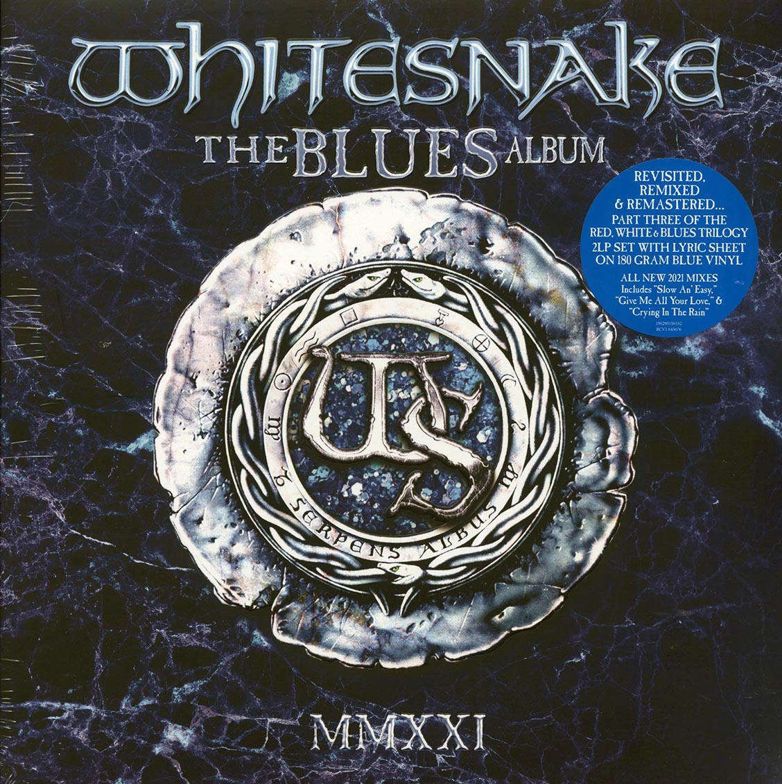 Whitesnake - The Blues Album [2021 Remastered Blue 180G] [New Double Vinyl LP]