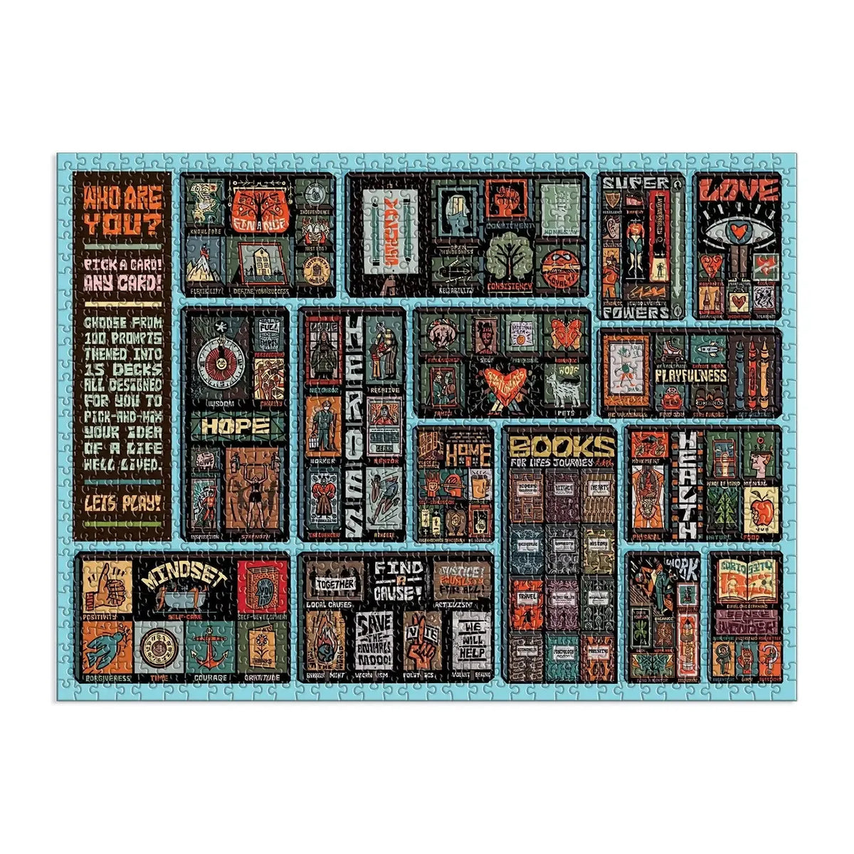 Who Are You? 1000 Piece Jigsaw Puzzle Galison