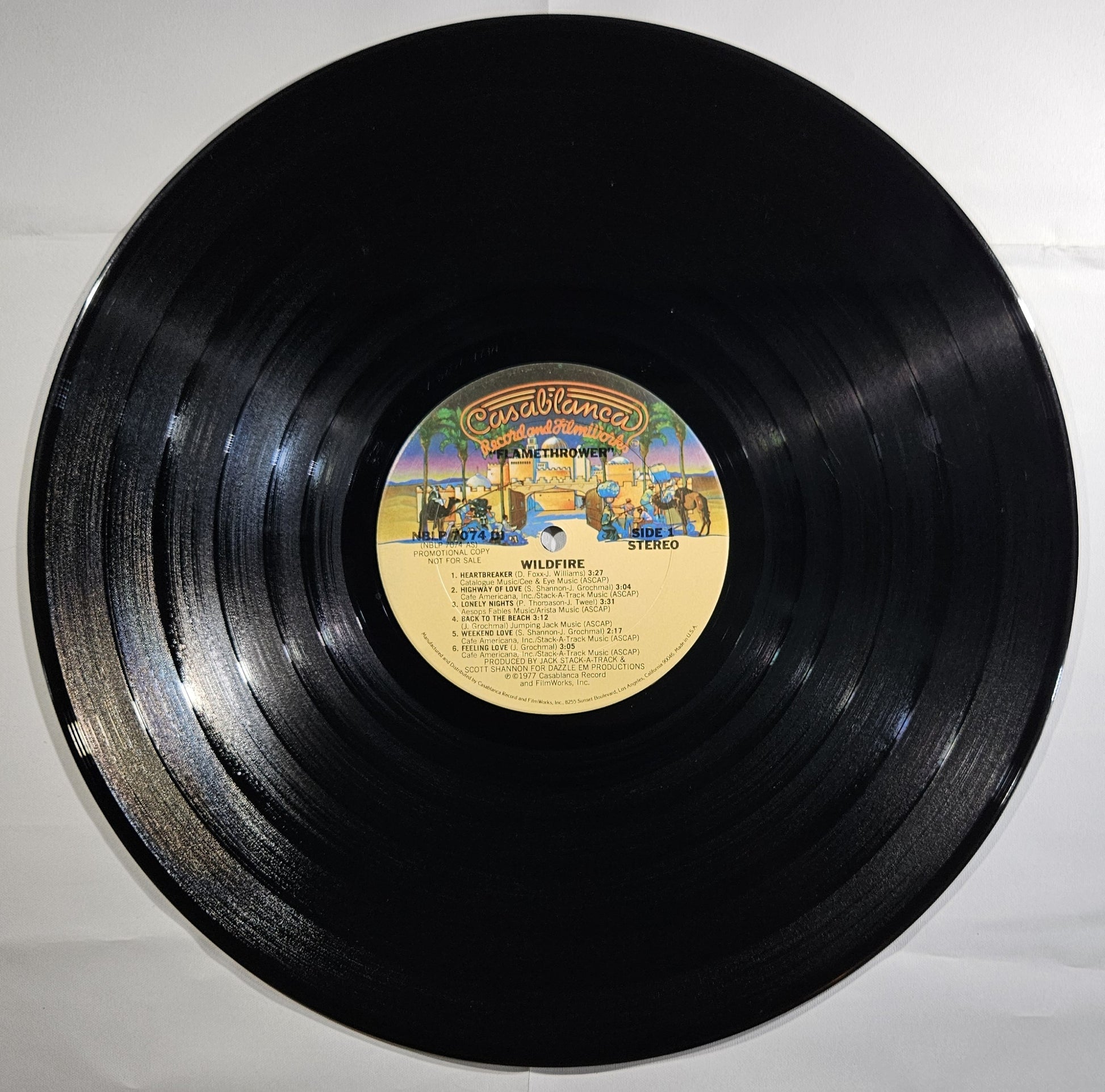 Wildfire - Flame Thrower [1977 Promo] [Used Vinyl Record LP]