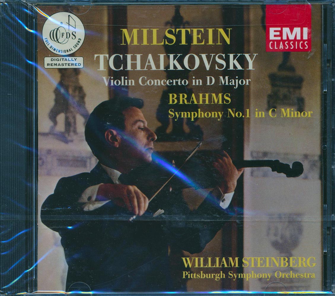 William Steinberg, Nathan Milstein - Tchaikovsky & Brahms [1999 New CD]