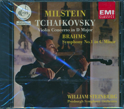 William Steinberg, Nathan Milstein - Tchaikovsky & Brahms [1999 New CD]