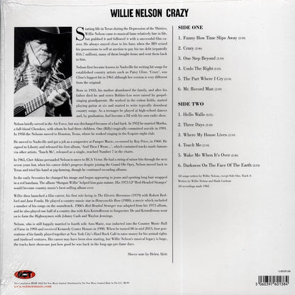 Willie Nelson - Crazy [2018 Compilation Reissue 180G] [New Vinyl Record LP]